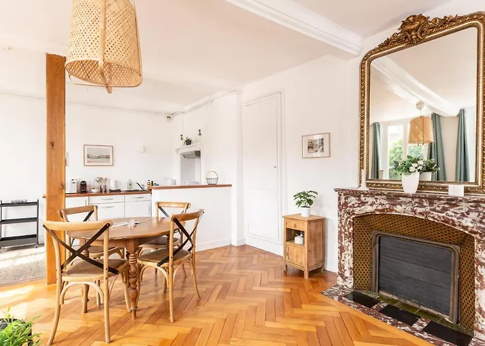 Hypolite 1 New - Cocooning flat - 80 meter van de haven van Honfleur